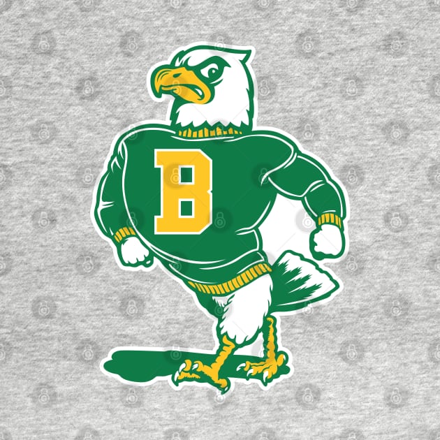 Brockport Golden Eagles Mascot by Carl Cordes